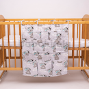 Zsebes tároló - Maci fiú - Szürke