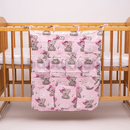 Zsebes tároló - Maci lány - Rózsaszín