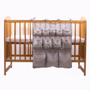 Zsebes tároló - Szürke pöttyös